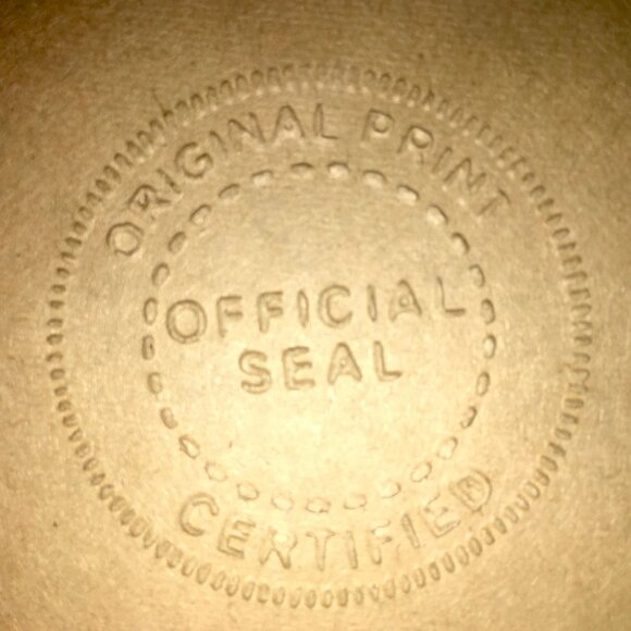 ANDY WARHOL ORIGINAL SIGNED PINK BANANA PAINTING/PRINT 9X11 SIGNED AND NUMBERED - Picture 2 of 5